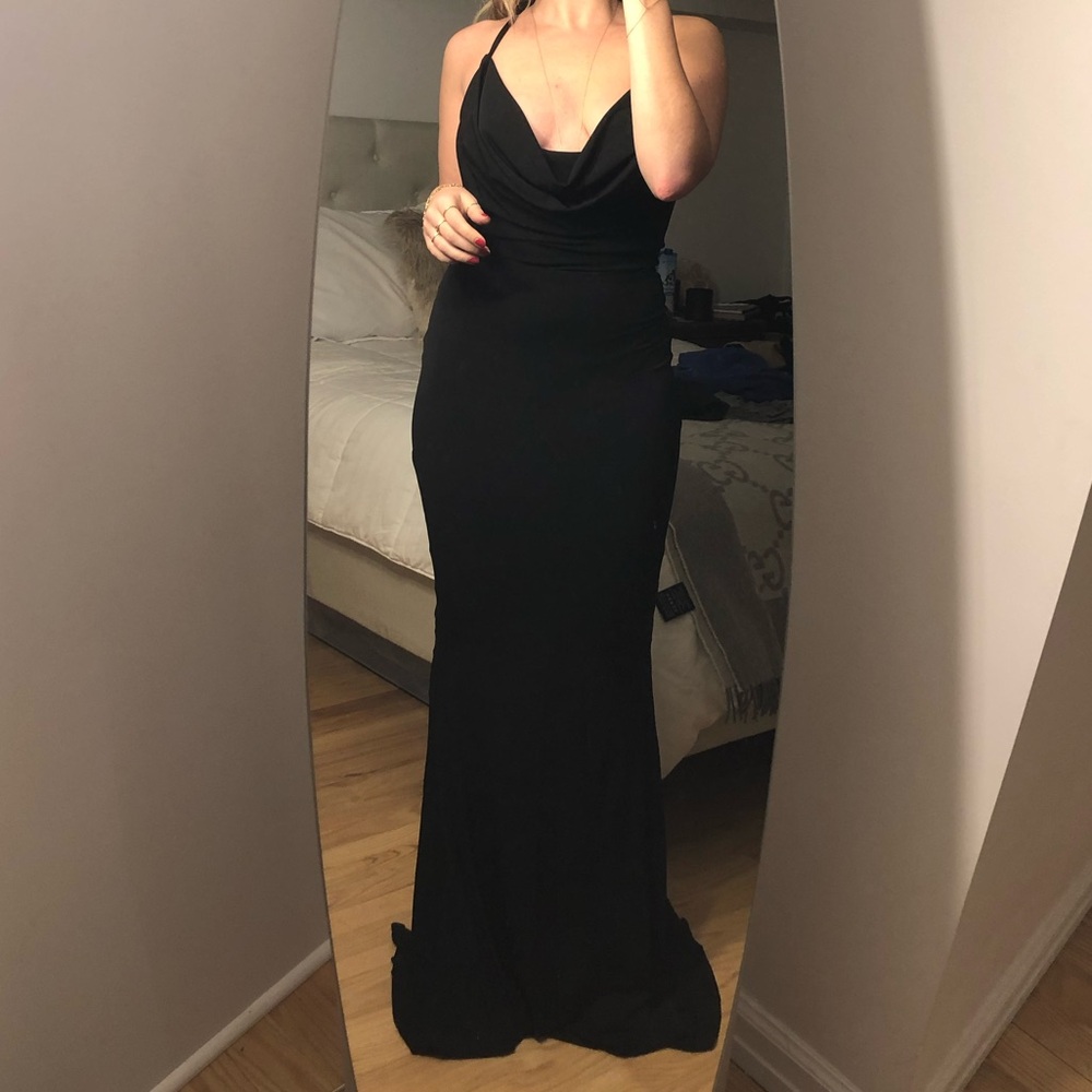 Nookie Elegant Black Evening Gown